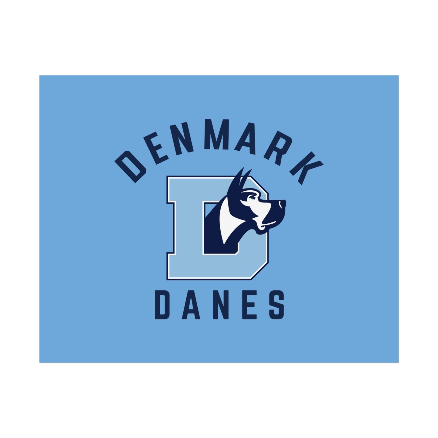 Denmark Danes Rolled Posters