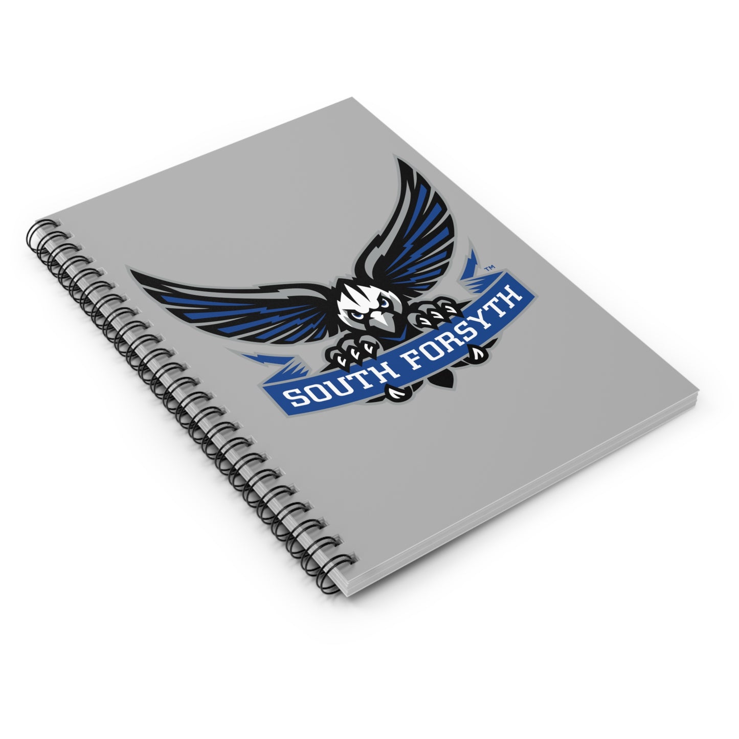 South War Eagles Spiral Notebook - Ruled Line