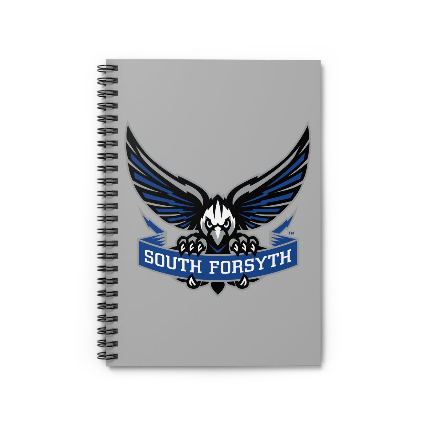 South War Eagles Spiral Notebook - Ruled Line