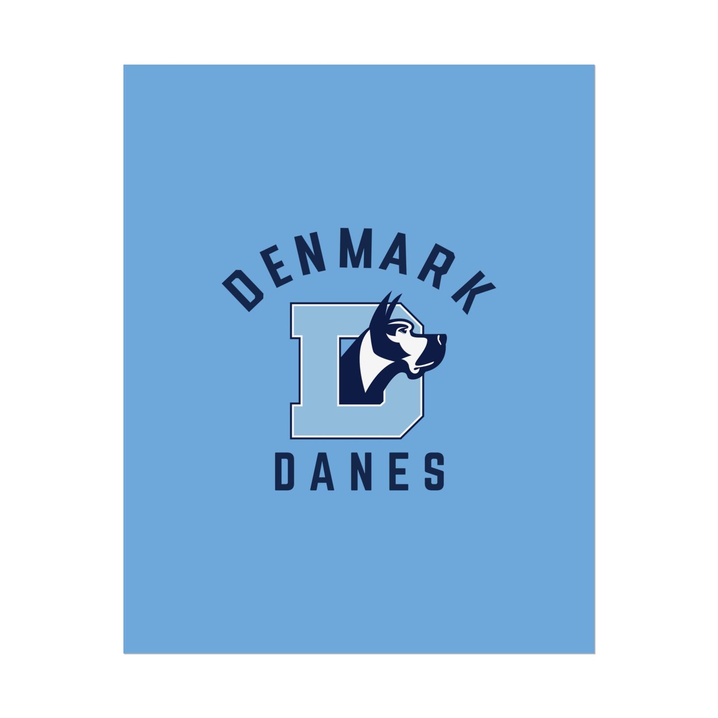 Denmark Danes Rolled Posters