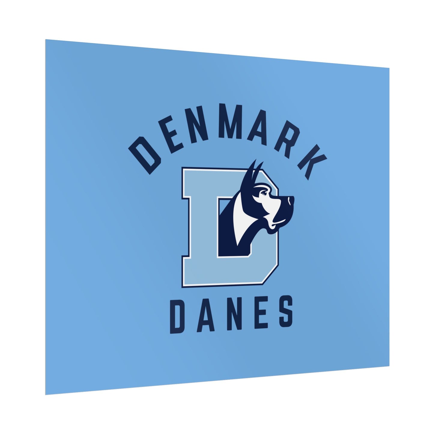 Denmark Danes Rolled Posters