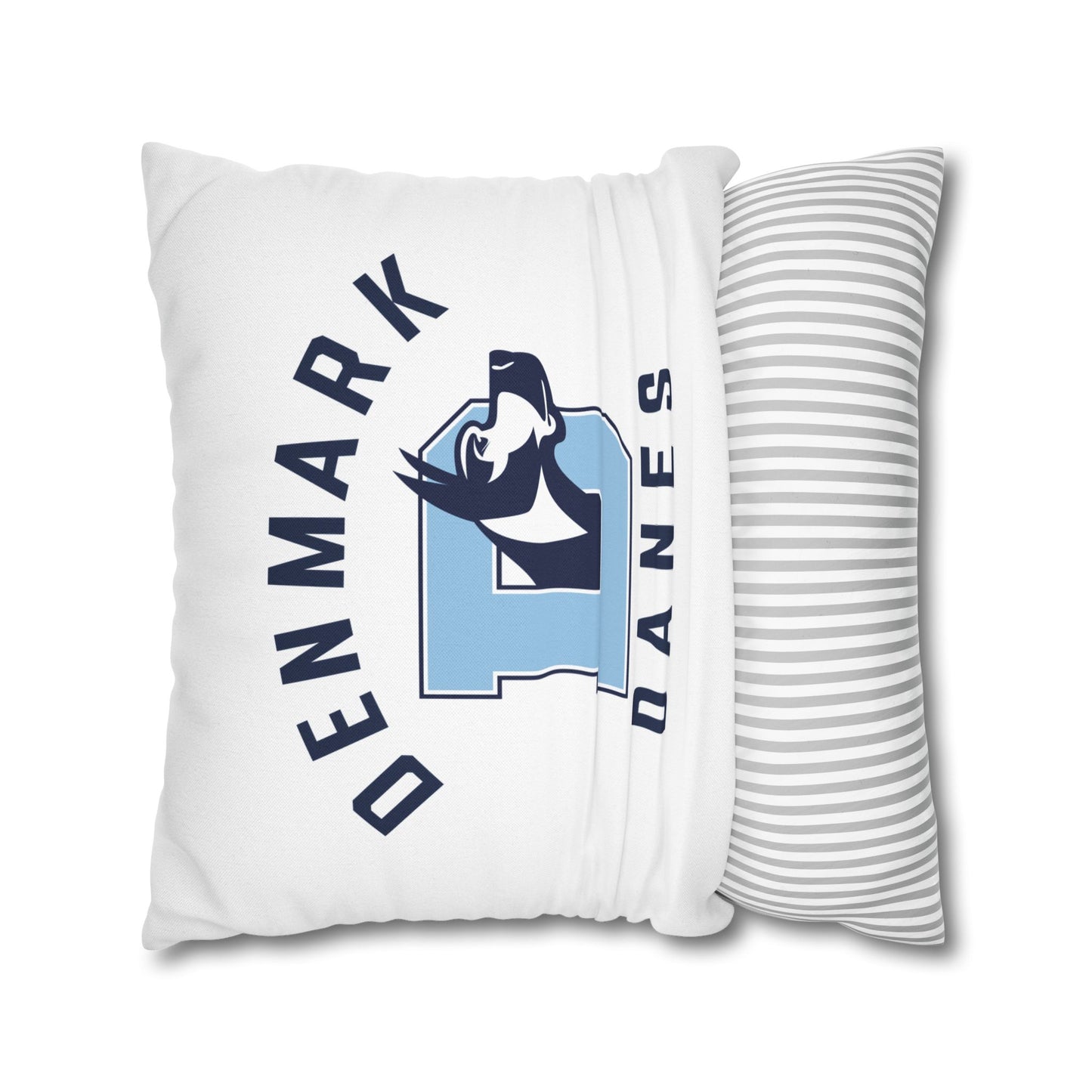 Denmark Danes Spun Polyester Square Pillowcase