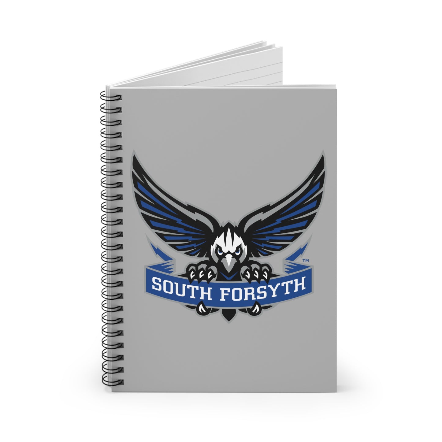 South War Eagles Spiral Notebook - Ruled Line