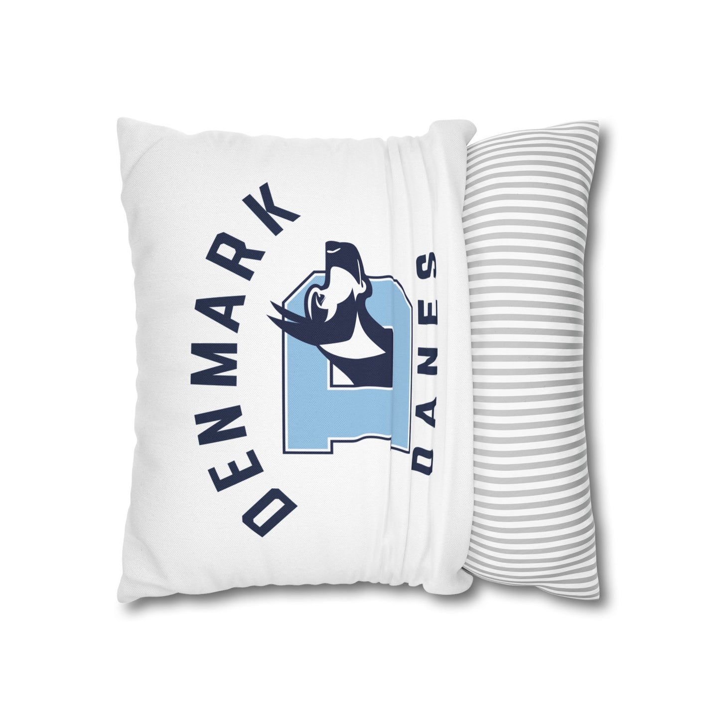 Denmark Danes Spun Polyester Square Pillowcase