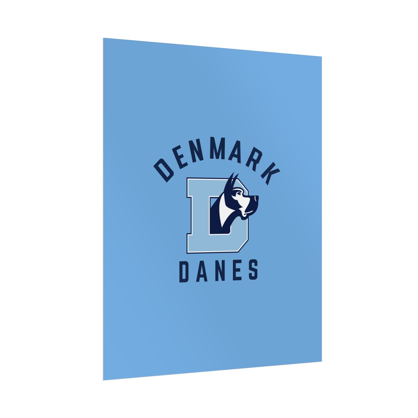 Denmark Danes Rolled Posters
