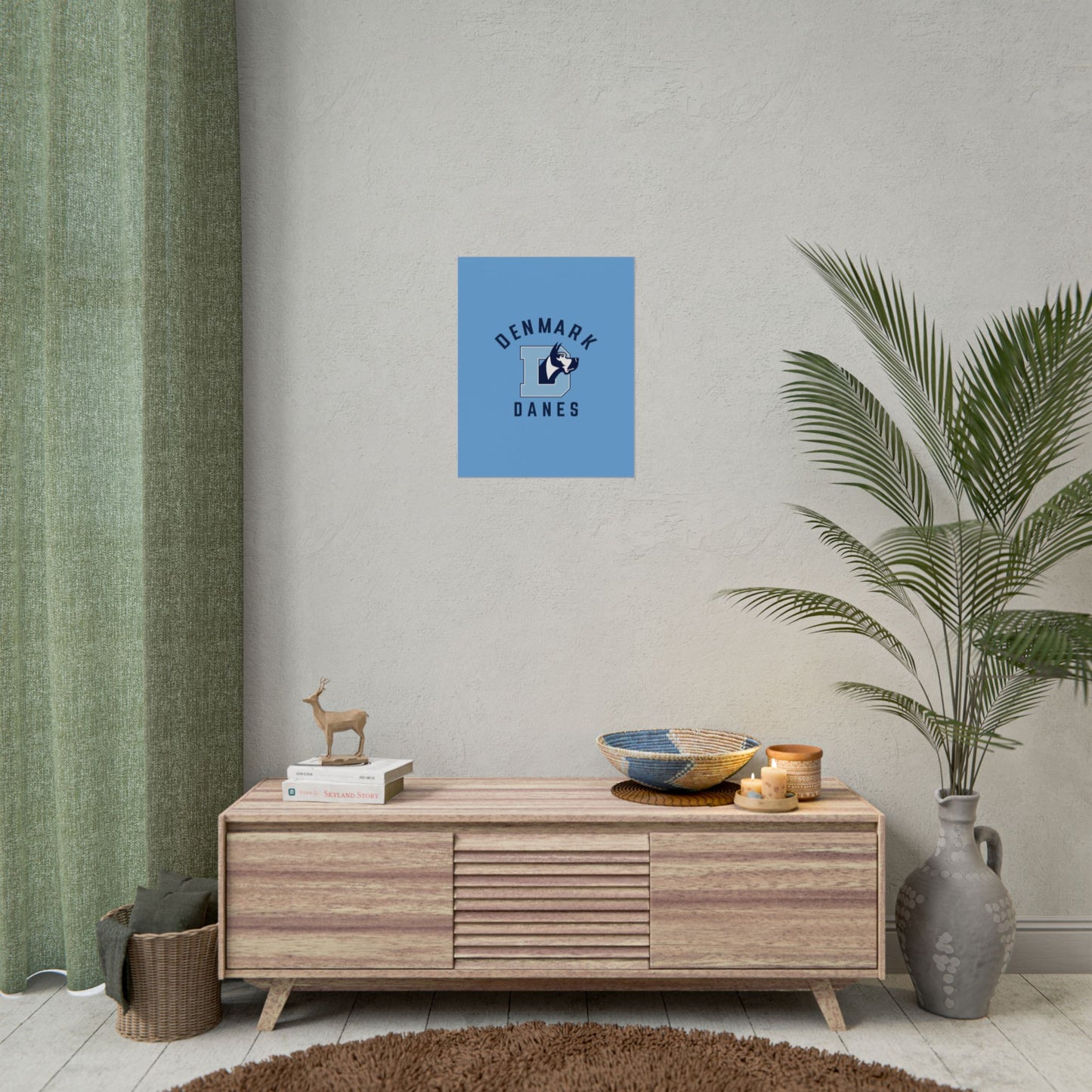 Denmark Danes Rolled Posters