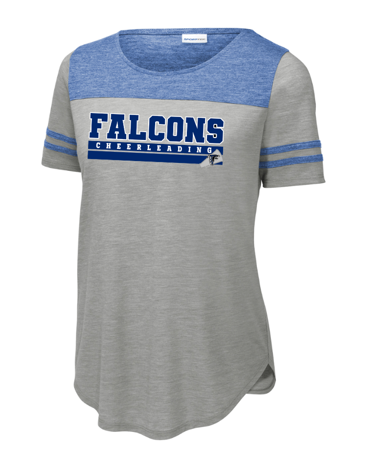 2023 Sharon Springs Cheer Ladies PosiCharge ® Tri-Blend Tee
