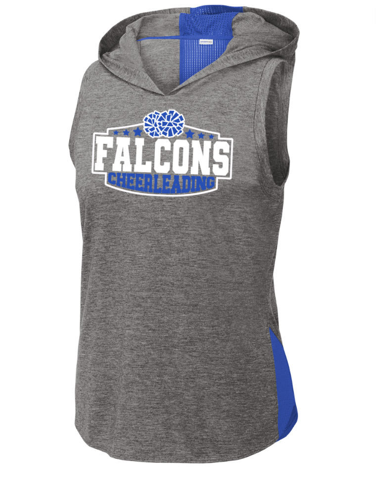 2023 Sharon Springs Ladies Tri-Blend Wicking Hoodie Tank