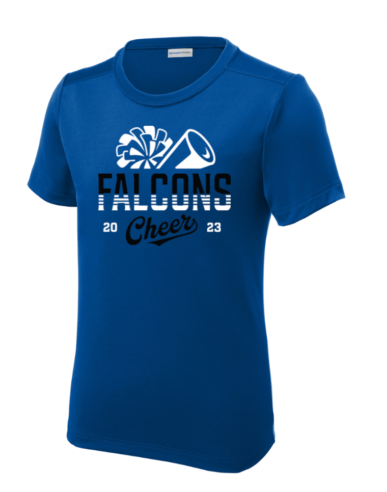 2023 Sharon Springs Cheer YOUTH Dri-Fit Shirt