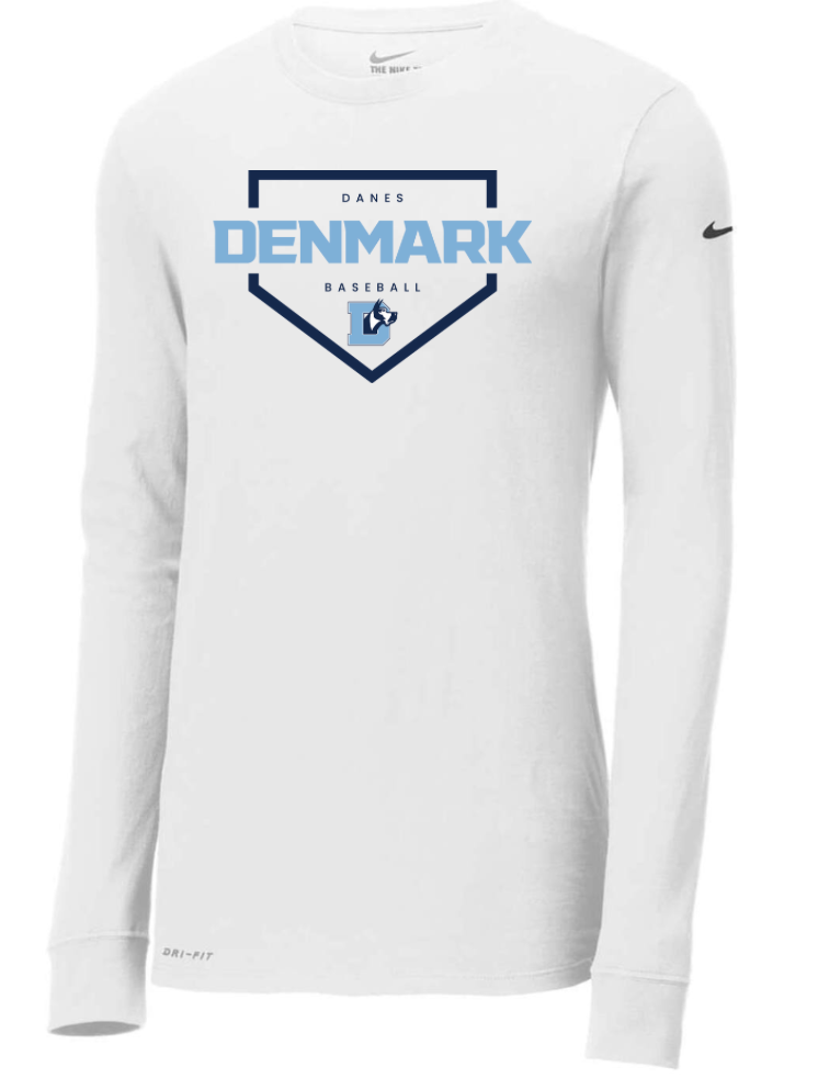 2024 Danes Baseball Nike Dri-FIT Long Sleeve Tee