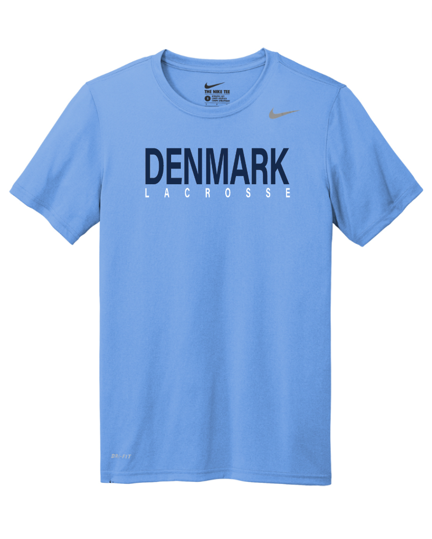 2026-27 Denmark Lax Nike Team Legend Tee C.Blue