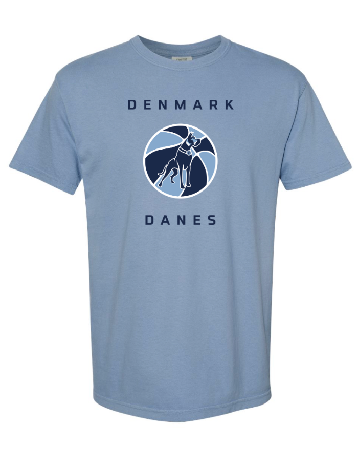 2024 Danes Girl's Danes Ball Logo Comfort Colors Garment-Dyed T-Shirt