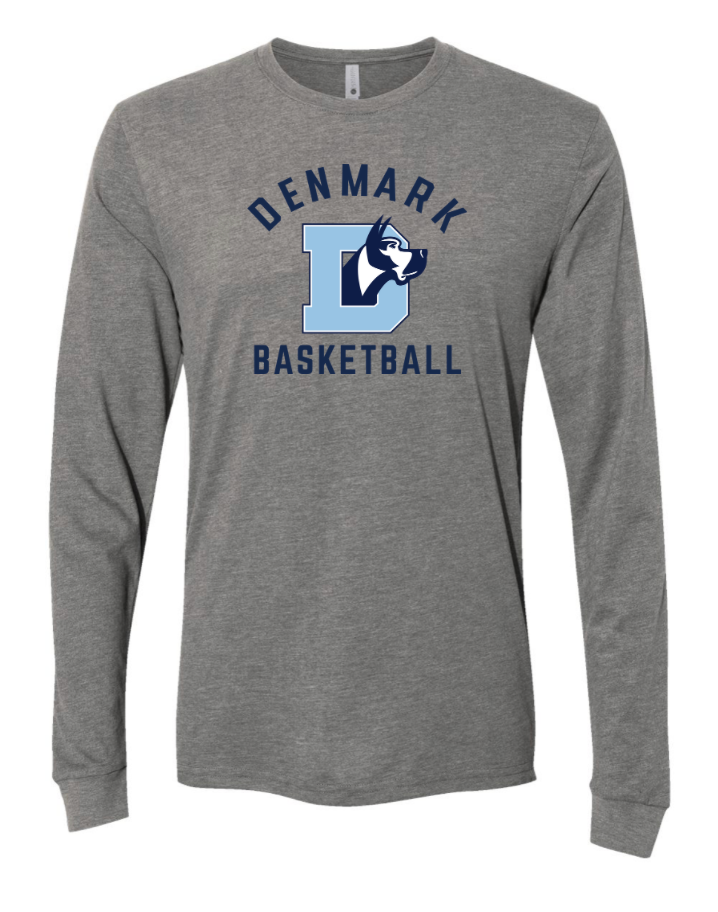 2024 Danes Girl's Basketball Unisex Next-Level Sueded Long-Sleeve