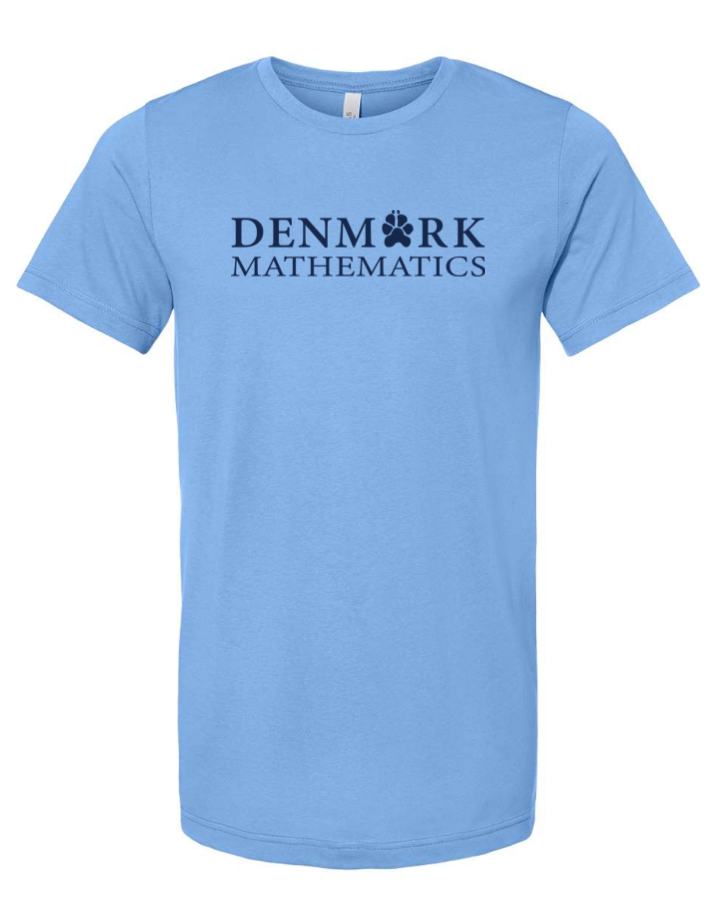 Danes Math Club Bella Canvas Tee C.Blue
