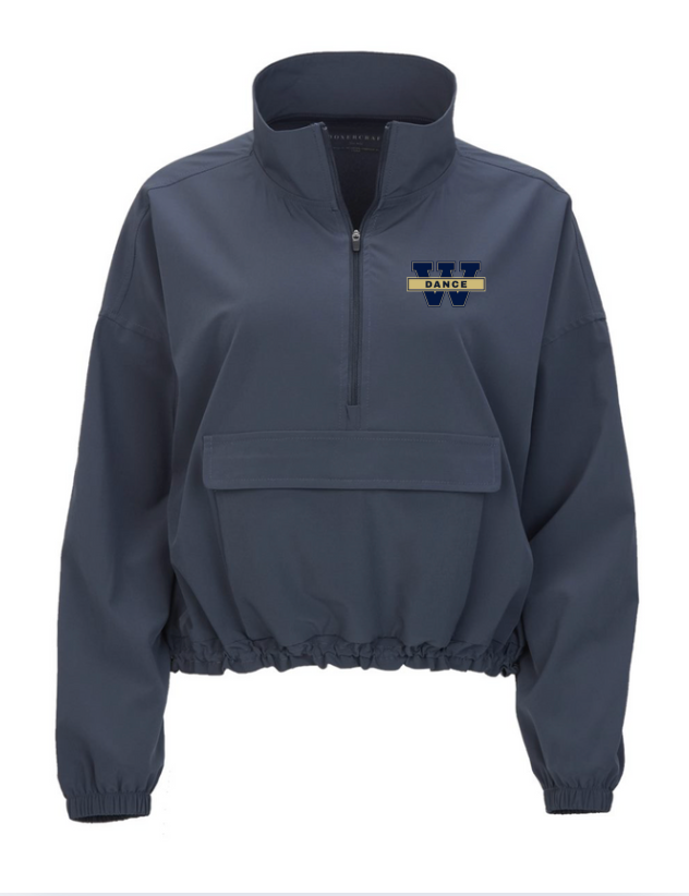 West Forsyth Dance Team Ladies Stretch Woven 1/4zip Pullover