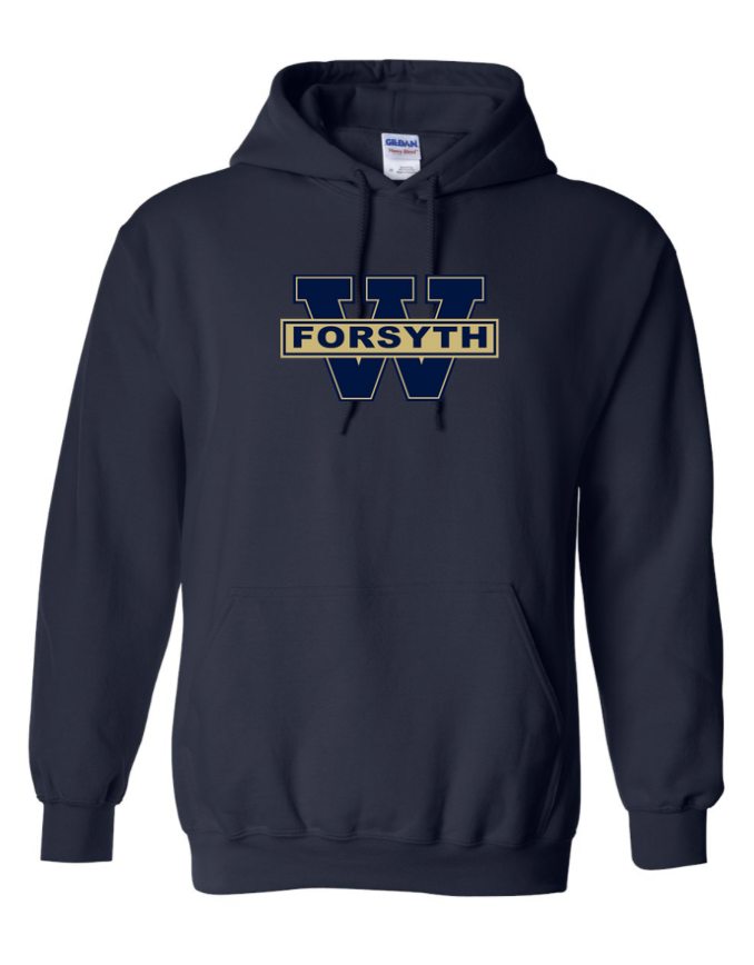 West Forsyth Dance Team W Logo JERZEES Unisex NuBlend® Hoodie Collection