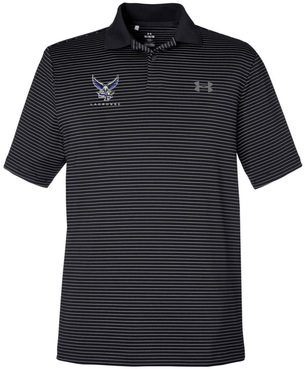 2025-26 South Lax Under Armour Men's Striped Perf Polo