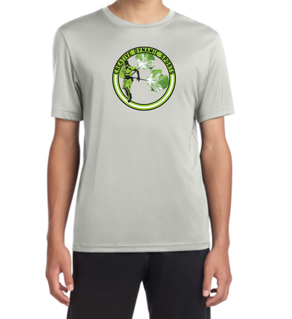 CDS Youth PosiCharge® Compete Tee with Parachute Logo