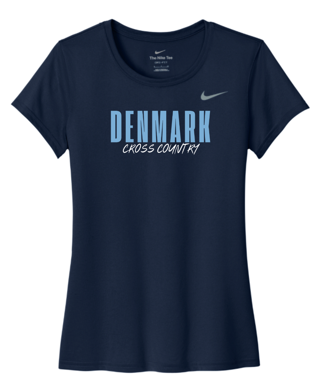 2026 Danes XC NIKE Women's Team Legend Tee Navy