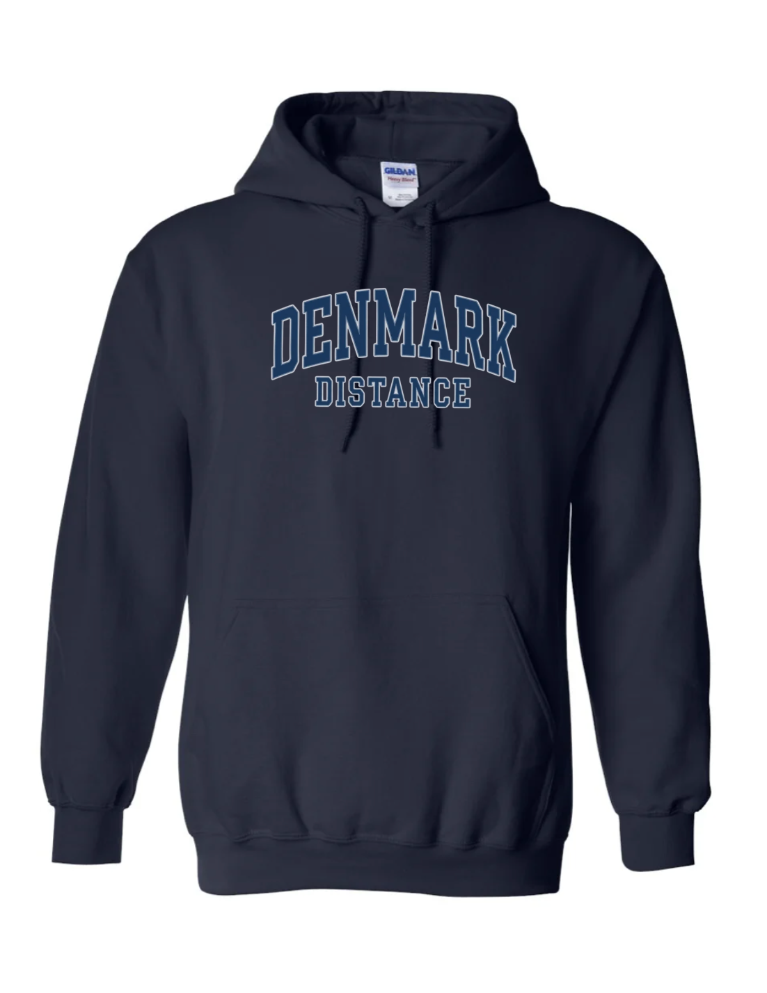2026 Danes XC Gildan "Denmark Distance" Gildan Hoodie -Navy