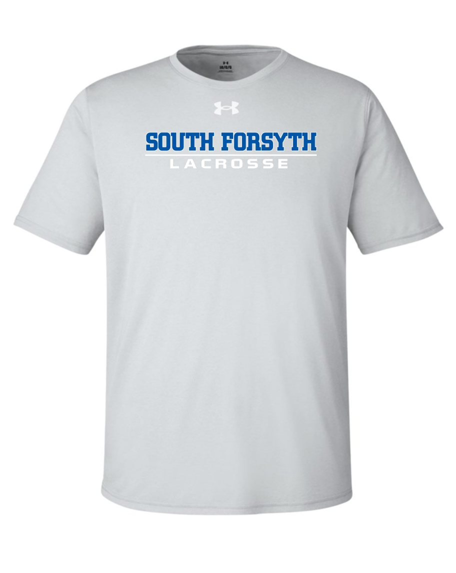 2026-27 South Lax Under Armour Team Tech™ T-Shirt / Silver Gray
