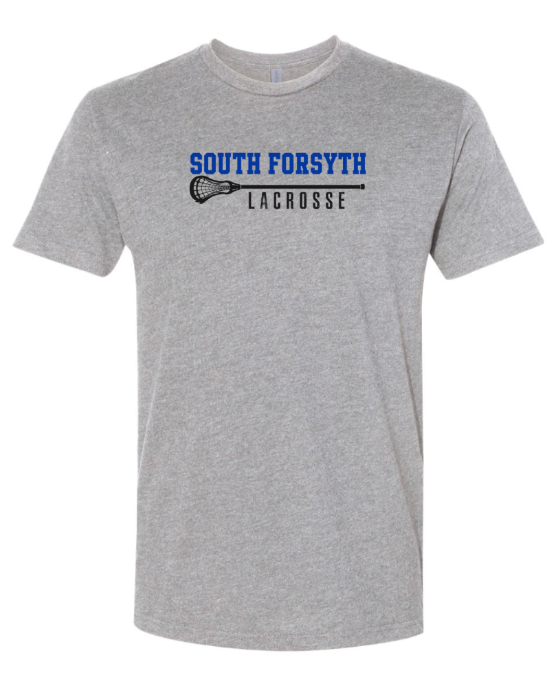 2026-27 South Lax Next Level Sueded T-Shirt / Gray
