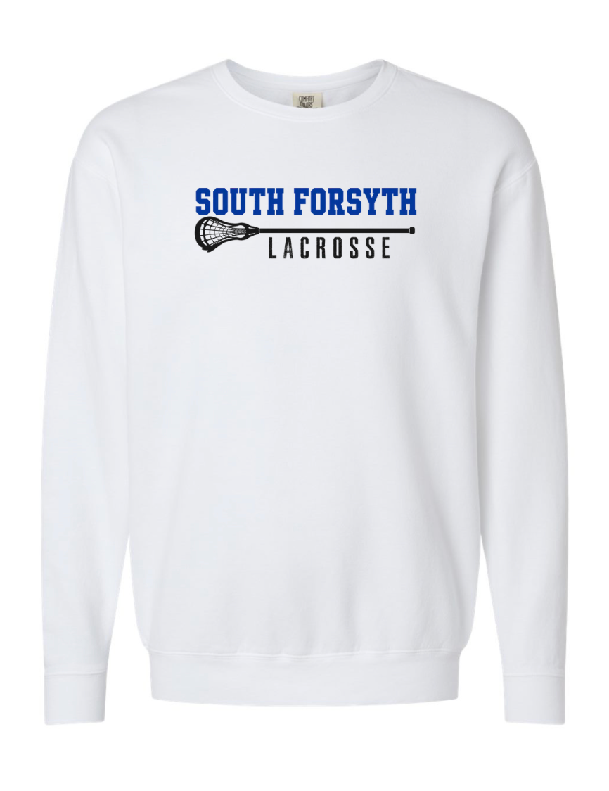 2026-27 South Lax Unisex Comfort Color Garment-Dyed Lightweight Crewneck
