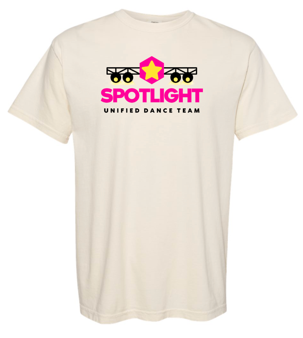 Spotlight Dance Team Comfort Colors® Heavyweight Tee - Ivory