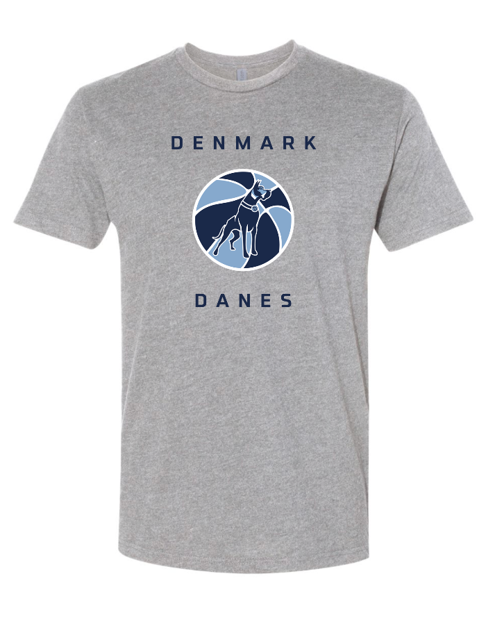 2024 Danes Girl's Danes Ball Logo Next-Level Sueded T-Shirt