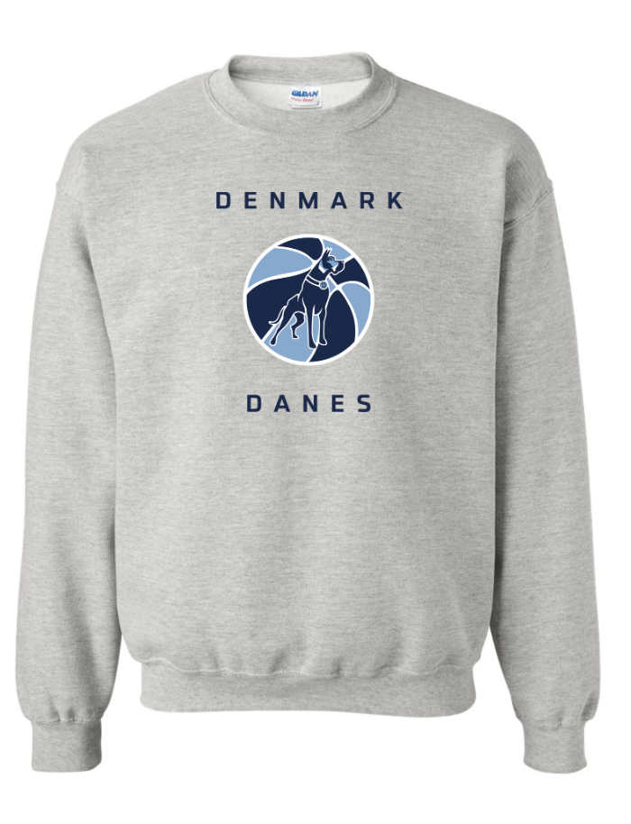 2024 Danes Girl's Danes Ball Logo Heavy Blend™ Crewneck