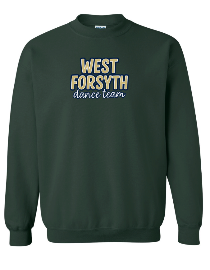 West Forsyth Dance Team Gildan Crewneck Collection