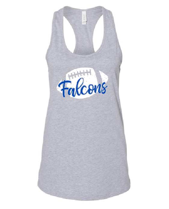 2023 Sharon Springs Football BELLA + CANVAS Women's Racerback Tank