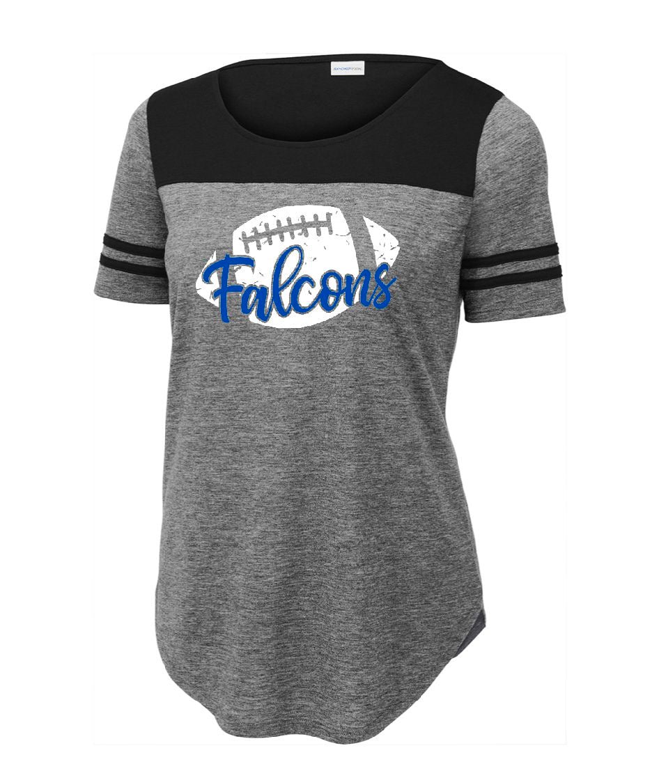 2023 Sharon Springs Football Ladies PosiCharge ® Tri-Blend Tee