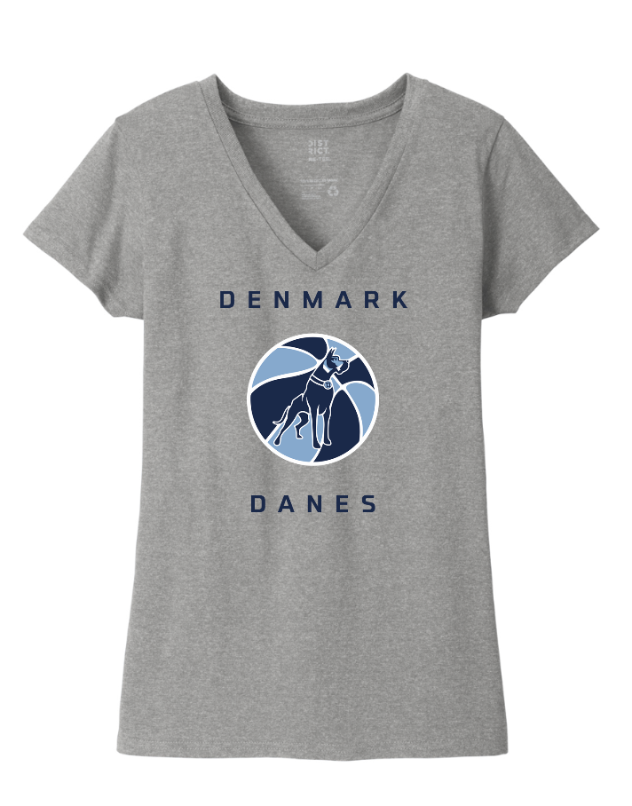 2024 Danes Girl's Danes Ball Logo Lady V-Neck