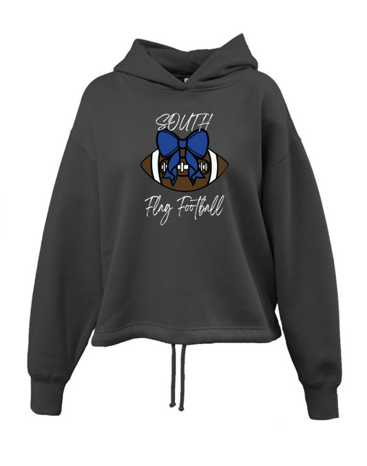2025 SOUTH Flag Football Ladies Sport Hoodie Black