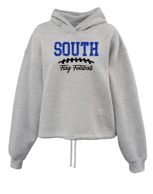 2025 SOUTH Flag Football Ladies Sport Hoodie Gray