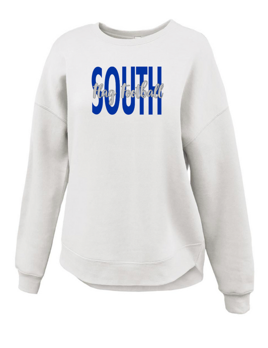 2025 SOUTH Flag Football Ladies Sponge Sweatshirt