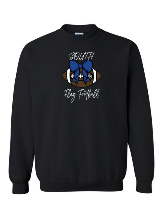 2025 SOUTH Flag Football Gildan Unisex Heavy Sweat Shirt / Black