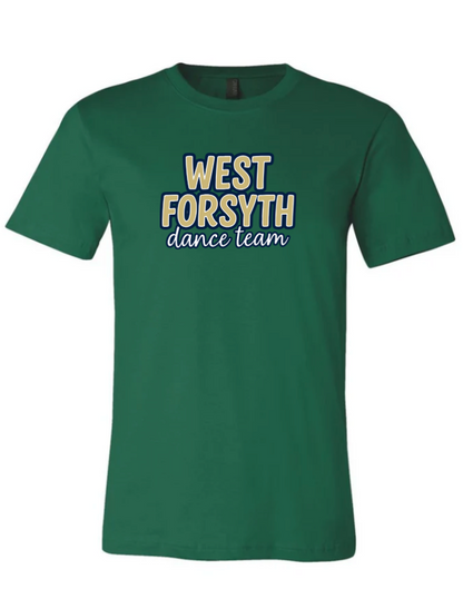 West Forsyth Dance Team Bella Canvas Unisex T-shirt