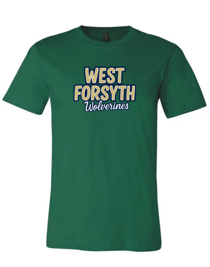 West Forsyth Dance Team Bella Canvas Unisex T-shirt