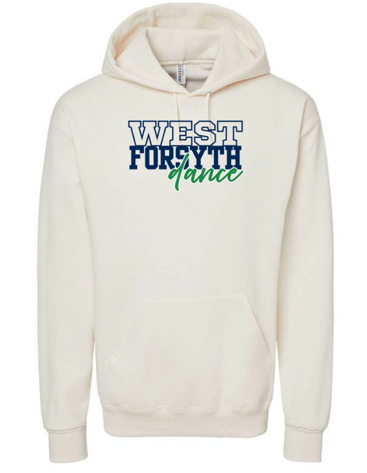West Forsyth Dance Team JERZEES Unisex NuBlend® Hoodie / Cream color