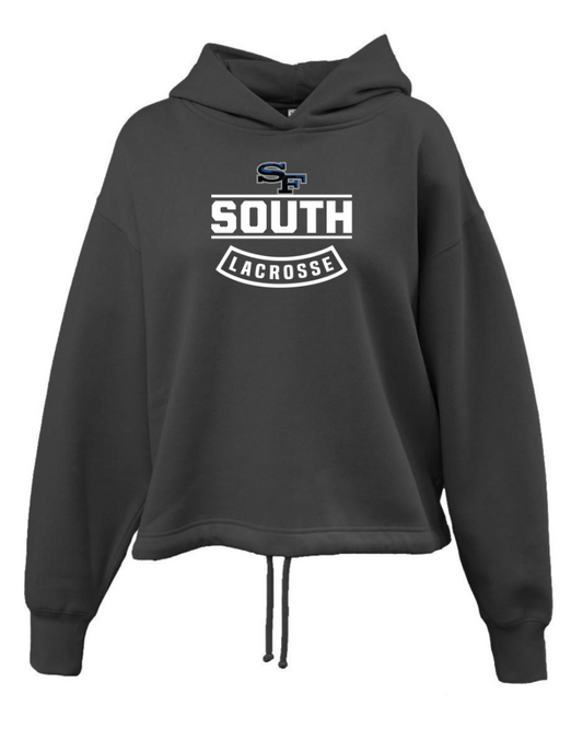 2025-26 South Lax Ladies Cloud Hoodie / Black