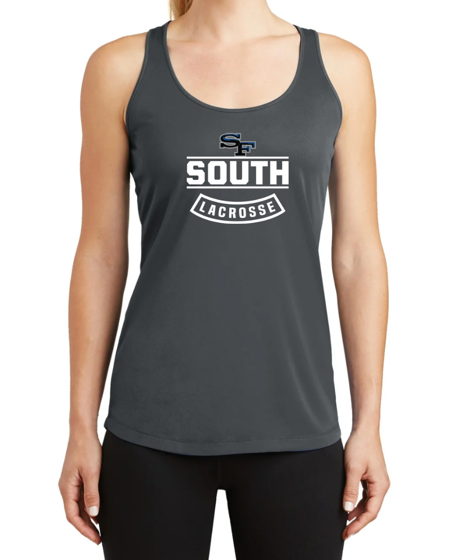2025-26 South Lax Sport-Tek® Women's PosiCharge® Racerback Tank