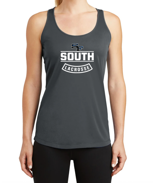 2025-26 South Lax Sport-Tek® Women's PosiCharge® Racerback Tank
