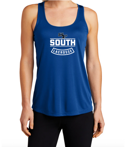 2025-26 South Lax Sport-Tek® Women's PosiCharge® Racerback Tank