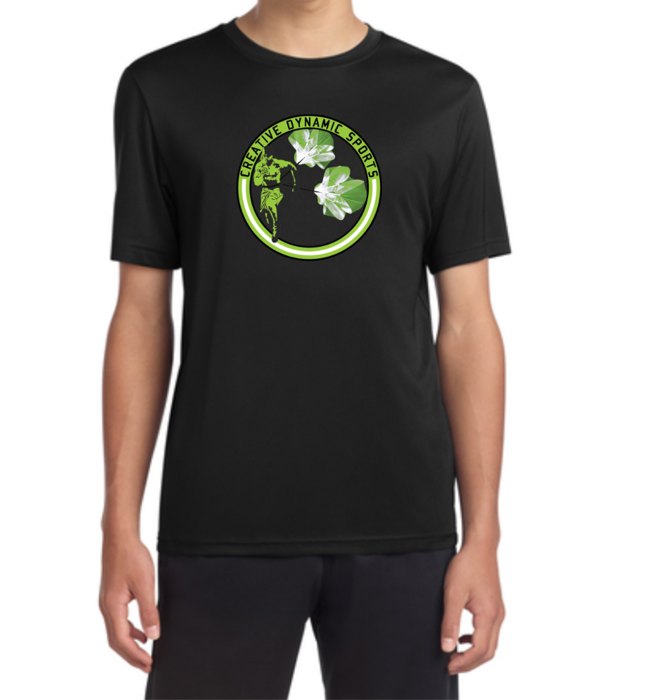 CDS Youth PosiCharge® Compete Tee with Parachute Logo