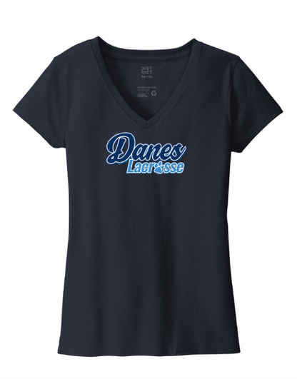 2026-27 Denmark Lax Lady V-neck Tee