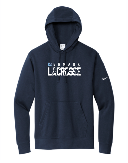 2026-27 Denmark Lax Nike Club Hoodie Navy