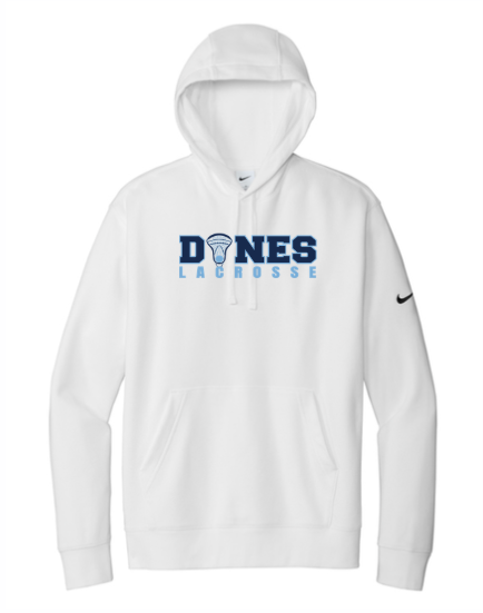 2026-27 Denmark Lax Nike Club Hoodie White