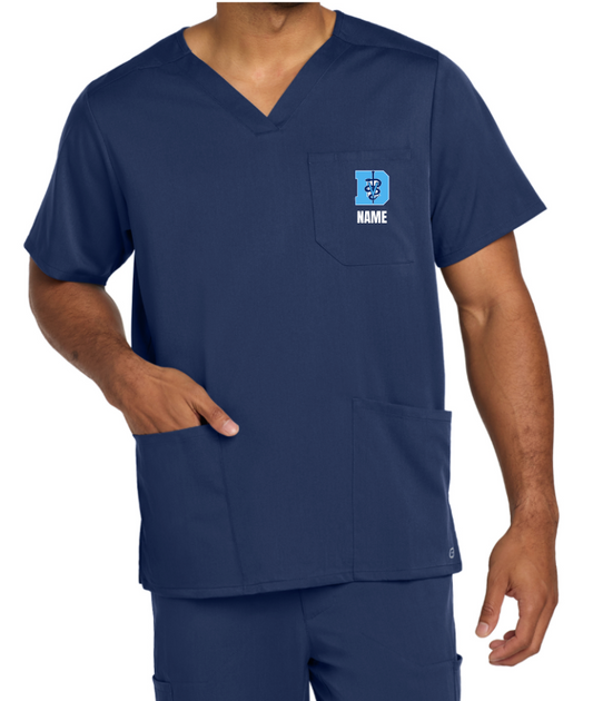 Danes Agriculture Department Wink® Men's Premiere Flex™ V-Neck Top